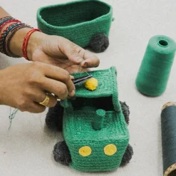 Panier de rangement Tracteur|Lorena Canals Discount