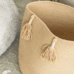 Panier de rangement Woody Miel(30 x 30 cm)|Lorena Canals Outlet