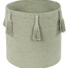 Panier de rangement Woody Olive (30 x 30 cm)|Lorena Canals Sale