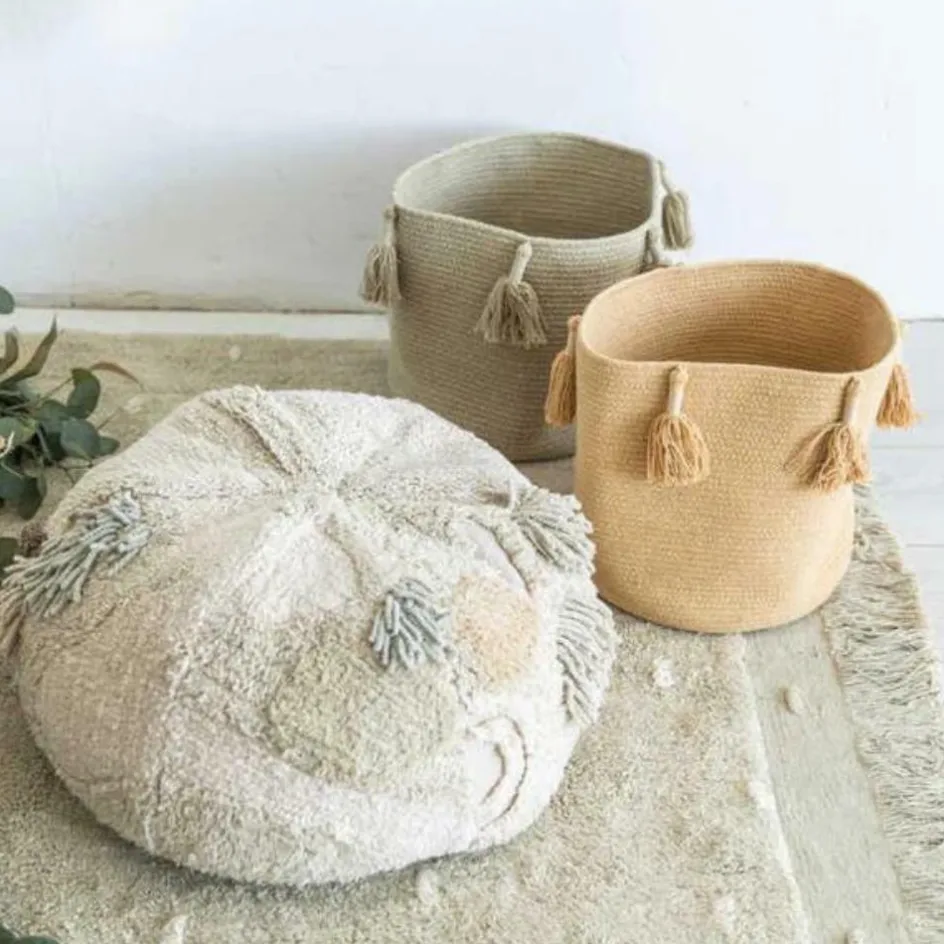 Panier de rangement Woody Olive (30 x 30 cm)|Lorena Canals Sale