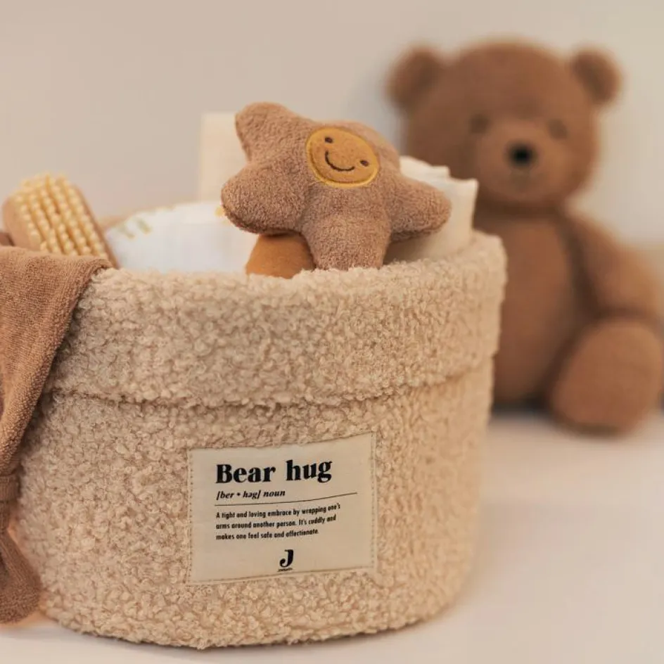 Panier de toilette Boucle Naturel (14 x 18 cm)|Jollein Sale