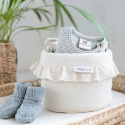 Panier de toilette Calm Warm Linen (20 x 20 cm)|Baby's Only Clearance