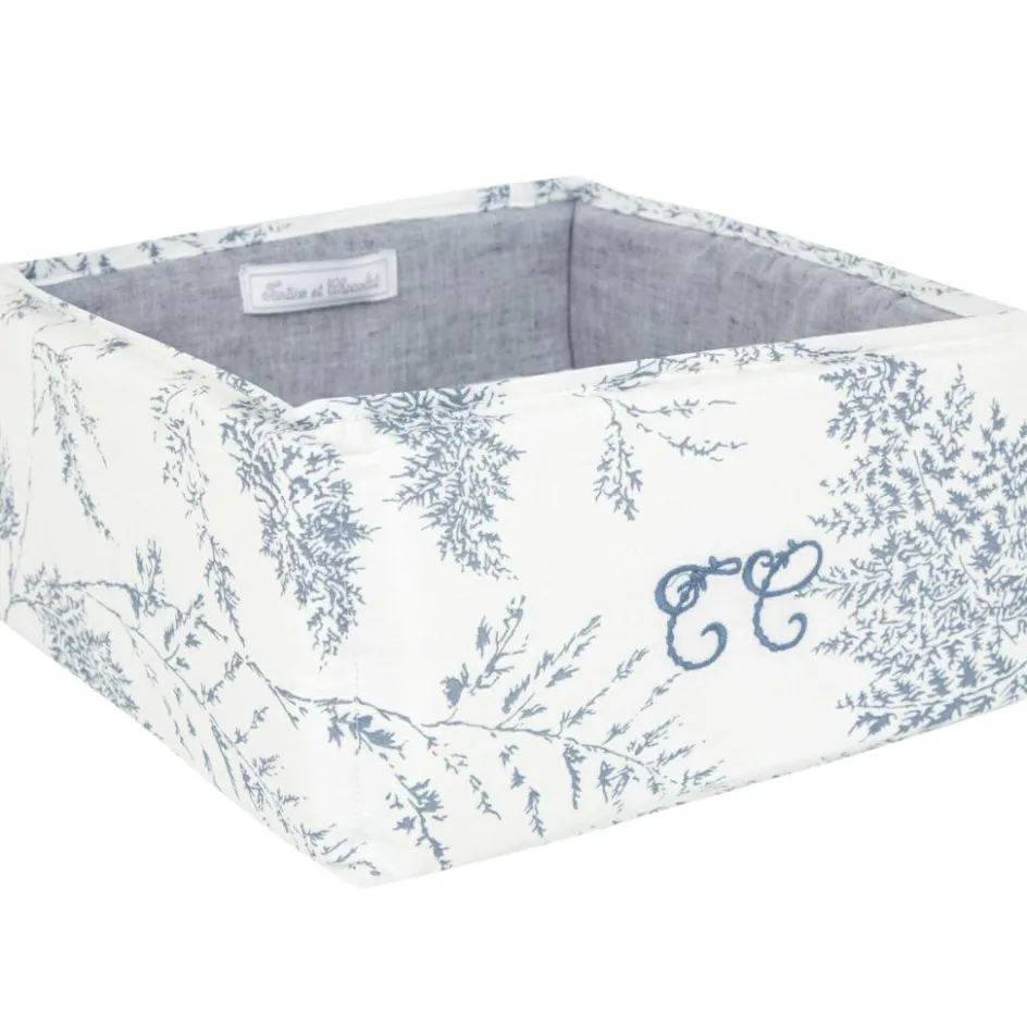 Panier de toilette Feuillage (25 x 25 cm)|Tartine et Chocolat