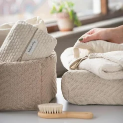 Panier de toilette Grace Warm linen|Baby's Only Best