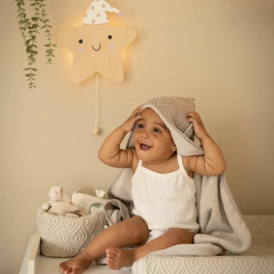 Panier de toilette Sierra Warm Linen (18 x 18 cm)|Baby's Only Clearance