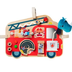 Sale Lilliputiens Panneau d'activités Camion de pompier