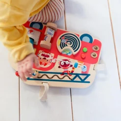 Sale Lilliputiens Panneau d'activités Camion de pompier