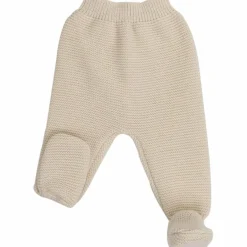 Pantalon en maille Sable (0-1 mois)|Trois Kilos Sept Best