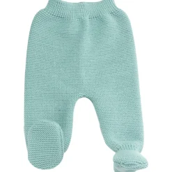 Pantalon en maille Vert sauge (0-1 mois)|Trois Kilos Sept Sale