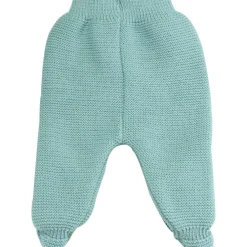 Pantalon en maille Vert sauge (0-1 mois)|Trois Kilos Sept Sale