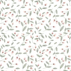 Online Lilipinso Papier peint Boutons de fleurs (50 cm x 10 m)