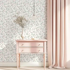 Online Lilipinso Papier peint Boutons de fleurs (50 cm x 10 m)
