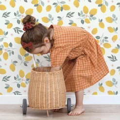 Papier peint citrons Lemons (50 cm x 10 m)|Lilipinso Best