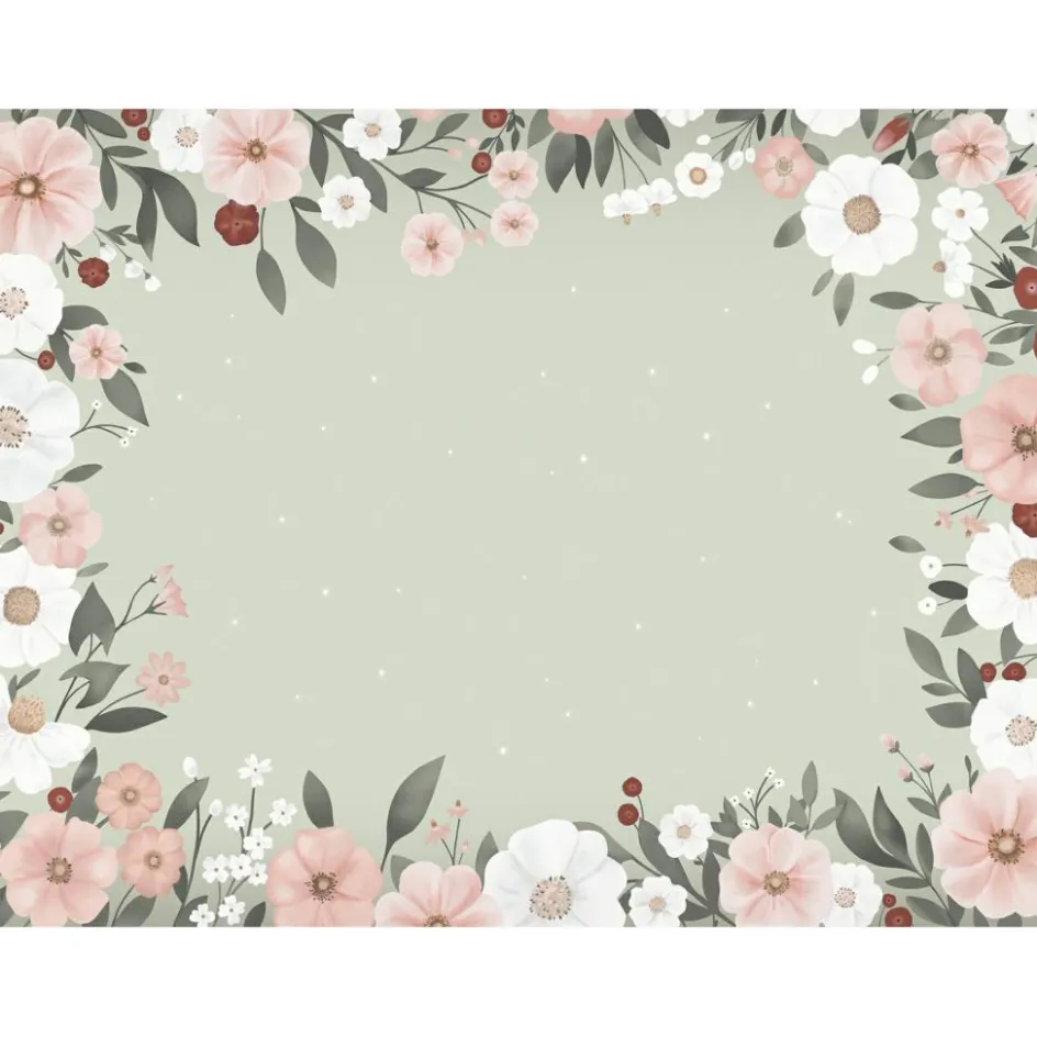 Papier peint décor XL Grandes fleurs|Lilipinso Best