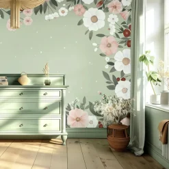 Papier peint décor XL Grandes fleurs|Lilipinso Best