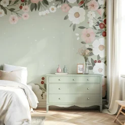 Papier peint décor XL Grandes fleurs|Lilipinso Best