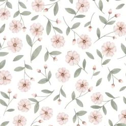 Papier peint Eclat et boutons de fleurs (50 cm x 10 m)|Lilipinso Online