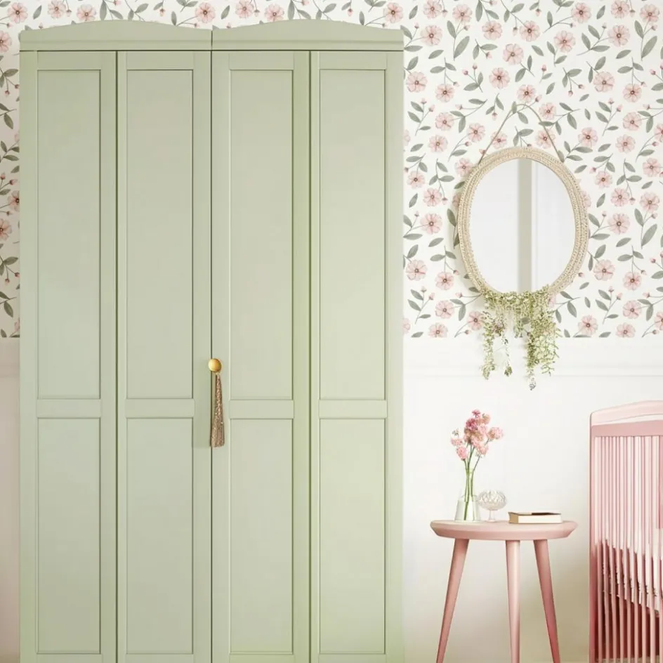 Papier peint Eclat et boutons de fleurs (50 cm x 10 m)|Lilipinso Online