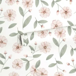 Papier peint Eclat et boutons de fleurs (50 cm x 10 m)|Lilipinso Online