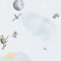 Sale Mimi'lou Papier peint Espace (10 mètres)