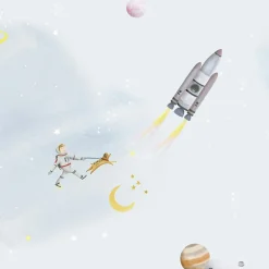 Sale Mimi'lou Papier peint Espace (10 mètres)