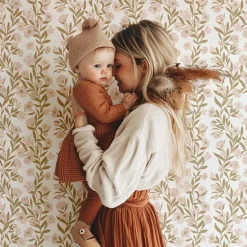 Hot Lilipinso Papier peint Guirlandes de fleurs (50 cm x 10 m)