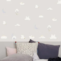 Papier peint intissé Bonne nuit (10 m)|Mimi'lou Online