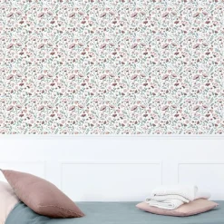Discount Lilipinso Papier peint intissé Ocean flowers (10 m)