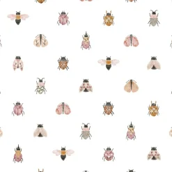 Lilipinso Papier peint Jolis insectes (50 cm x 10 m)