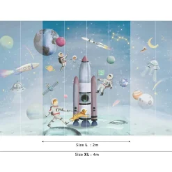 Hot Mimi'lou Papier Peint Panorama Espace XL (250 x 400 cm)