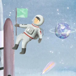 Hot Mimi'lou Papier Peint Panorama Espace XL (250 x 400 cm)