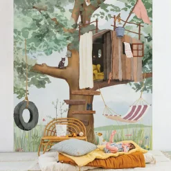 Papier Peint Panorama Ma cabane L (250 x 200 cm)|Mimi'lou Sale