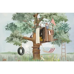 Papier Peint Panorama Ma cabane XL (250 x 400 cm)|Mimi'lou Best