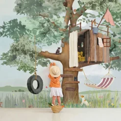 Papier Peint Panorama Ma cabane XL (250 x 400 cm)|Mimi'lou Best