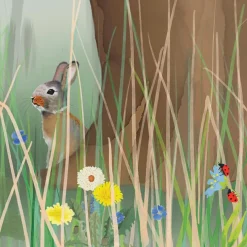 Papier Peint Panorama Ma cabane XL (250 x 400 cm)|Mimi'lou Best