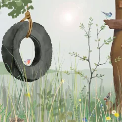 Papier Peint Panorama Ma cabane XL (250 x 400 cm)|Mimi'lou Best