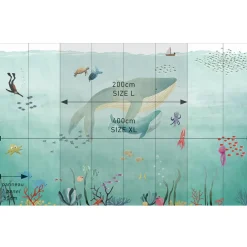 Papier Peint Panorama Océan XL (250 x 400 cm)|Mimi'lou