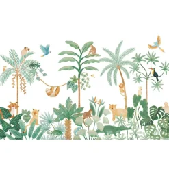 Outlet Lilipinso Papier peint panoramique Aventure dans la jungle
