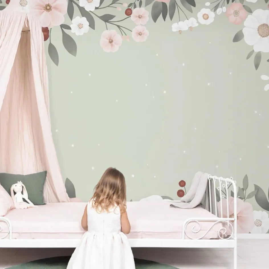 Clearance Lilipinso Papier peint panoramique Harmonie florale