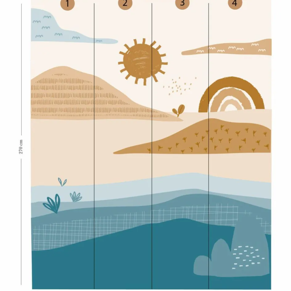 Papier peint panoramique Isidore|Charlie et Suzie Hot