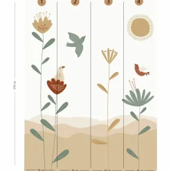 Papier peint panoramique Lili Rose|Charlie et Suzie Discount