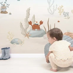 Clearance Lilipinso Papier peint panoramique Fonds marins les baleines