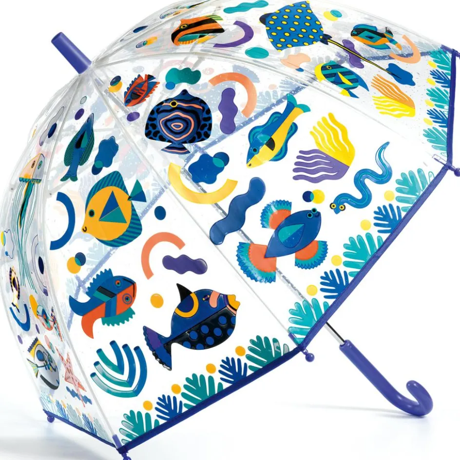 Parapluie enfant magique poissons|Djeco Best