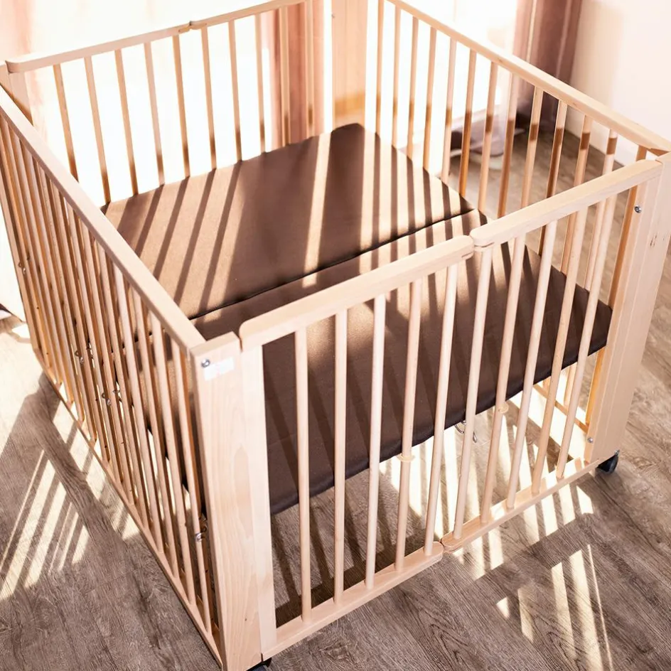 Outlet Tissi Parc bébé pliant Moritz Natural (89 x 95 cm)