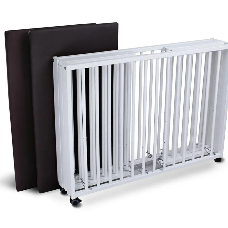 Parc bébé pliant Moritz White (89 x 95 cm)|Tissi Clearance