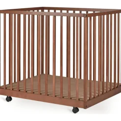 Parc Mori avec roulettes Chataigner (95 x 75 cm)|Quax Outlet