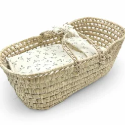 Best Babyshower Parure couffin pour poupée Olive Bloom