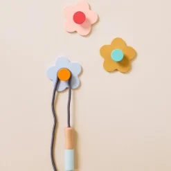 Patères murales Fleur Mix (3 pièces)|Kid's Concept Best