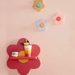 Patères murales Fleur Mix (3 pièces)|Kid's Concept Best