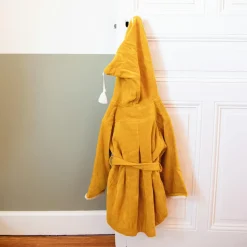 Hot L'oiseau bateau Peignoir chat caramel personnalisable (2-4 ans)